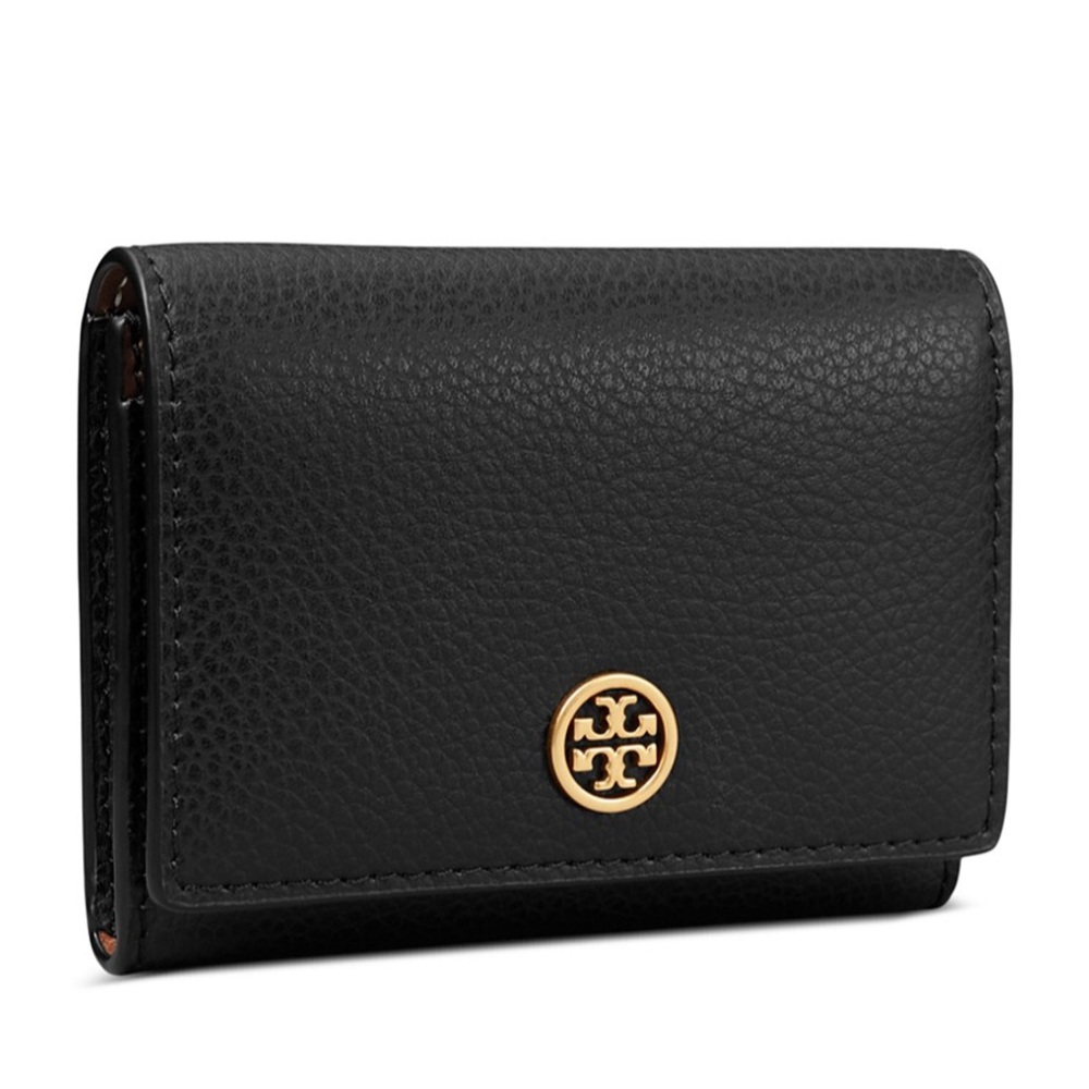 Tory Burch Robinson Leather Business Card Case wallet